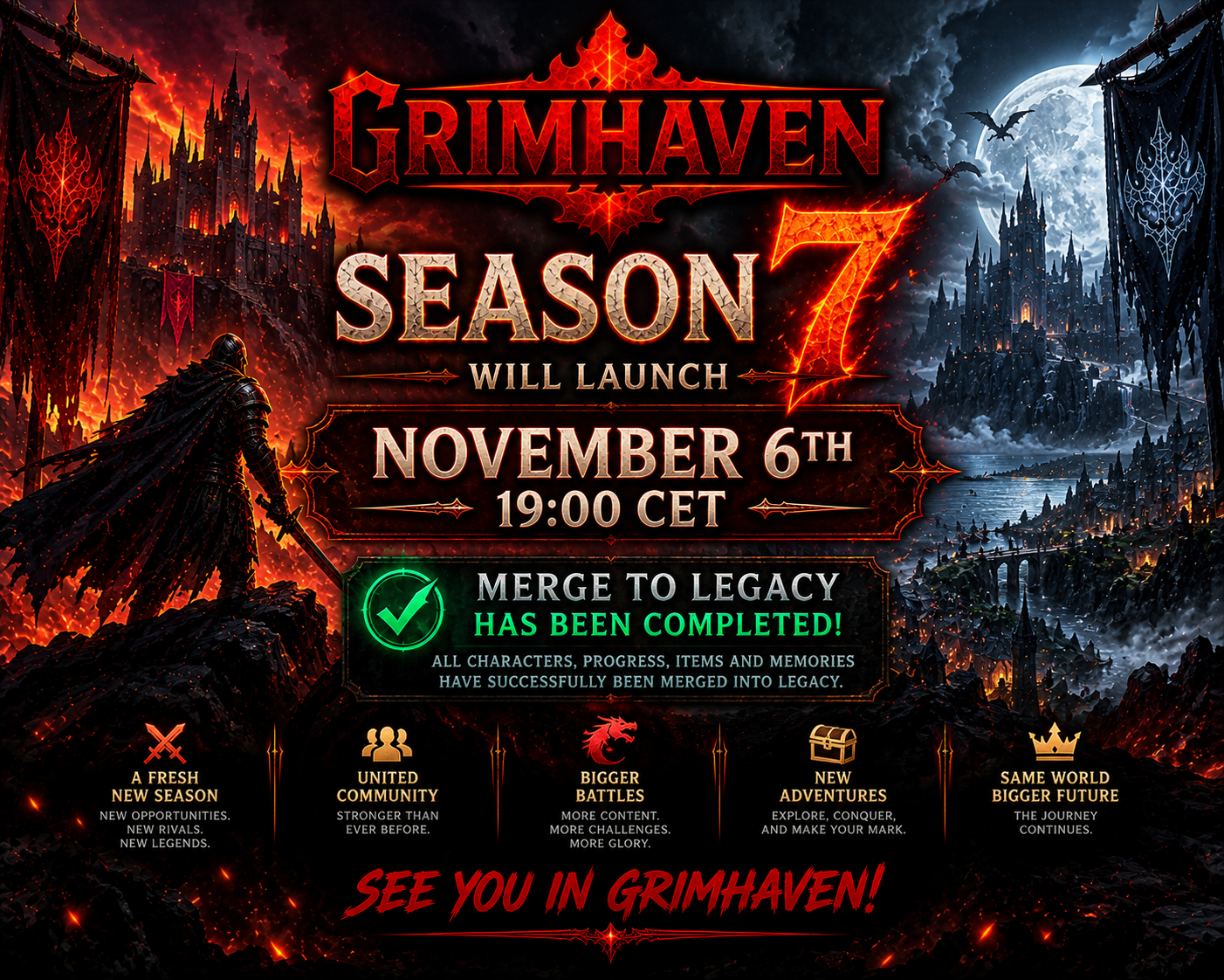 Grimhaven New Season Launch